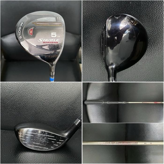 Stick Golf Fairway Wood 5 Maruman Shuttle Maraging M-Sole