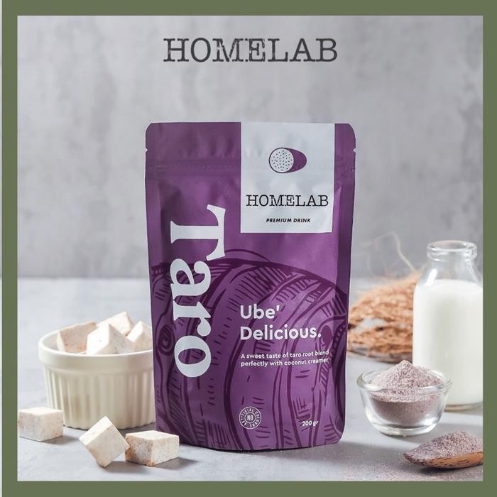

oW.galiban - Homelab Bubuk Minuman Taro Latte Premium Powder 200g