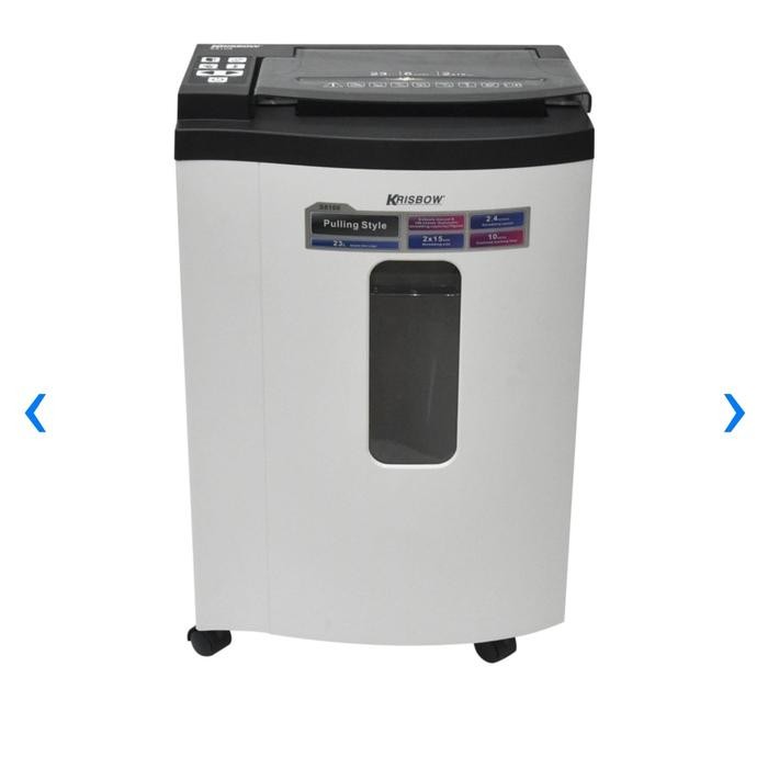 Hemat Krisbow Alat Penghancur Kertas Micro Cut S8106 Terlariss 