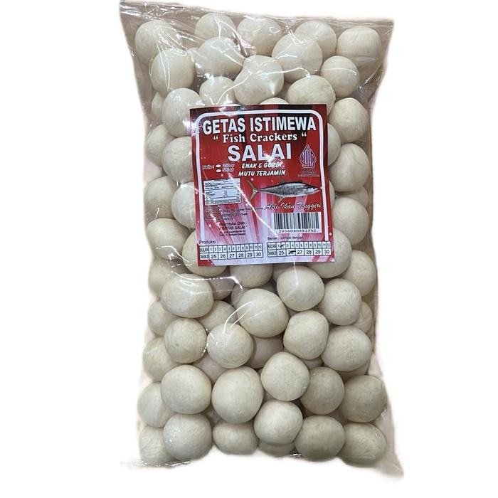 

TERMURAH Getas kerupuk Snack khas Bangka cap Salai dari Toboali 250 Gram Asli Bangka dari LCK READY