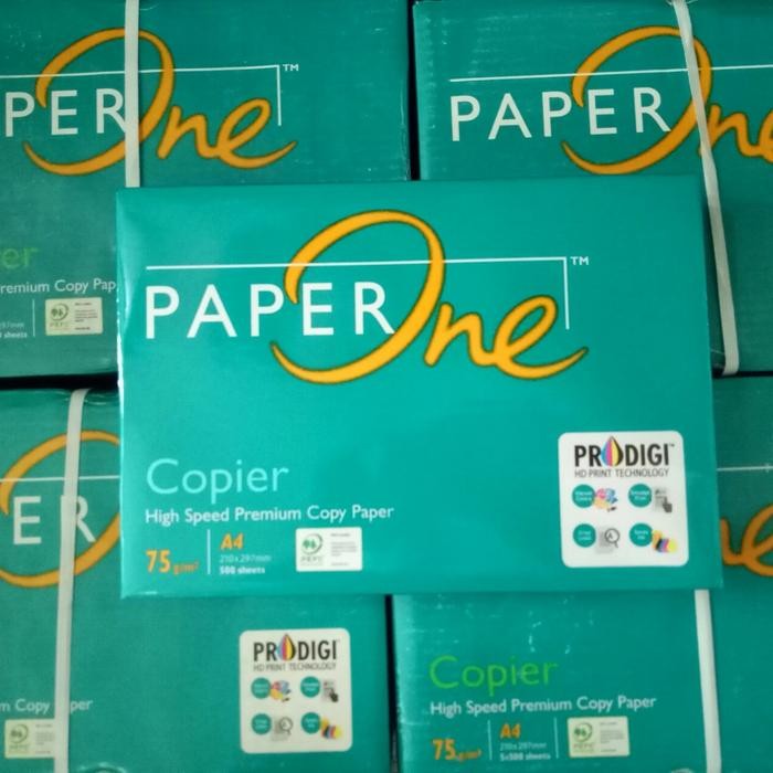 

NEW PRODUK KERTAS HVS A4 - QUARTO 75 GRAM PREMIUM COPIER PRODIGI HIGH SPEED 500 LBR PAPERONE WARUNG