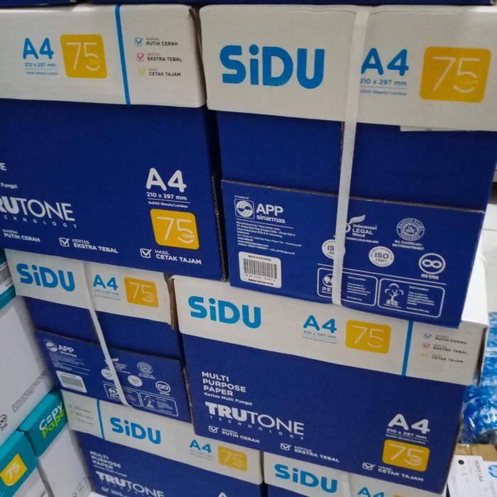 

NEW PRODUK KERTAS A4 75GRAM SIDU WARUNG ARA67