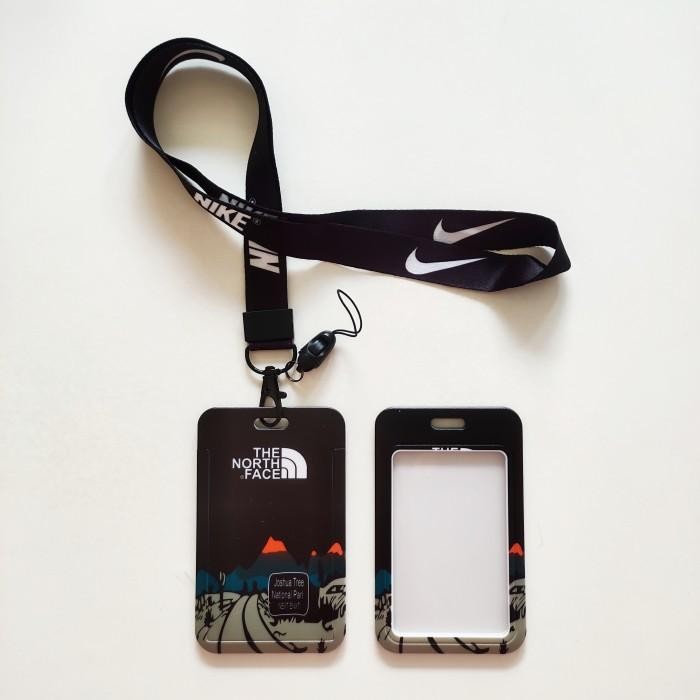 

tnd ID Card Holder Name Tag Lanyard / Kalung Wadah Kartu The North Face