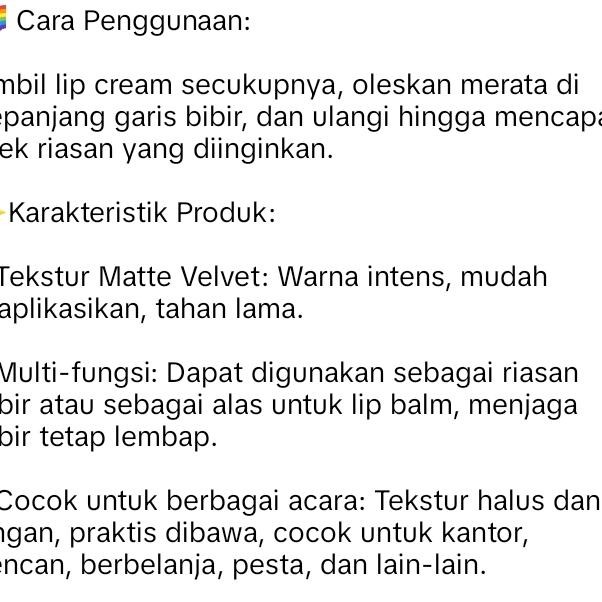 chocolate lips glaze lipstik coklat viral isi 5set/5 warna