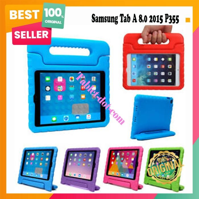 Samsung Tab A 8.0 2015 P355 Soft Case Cover Casing Case Handle Kids