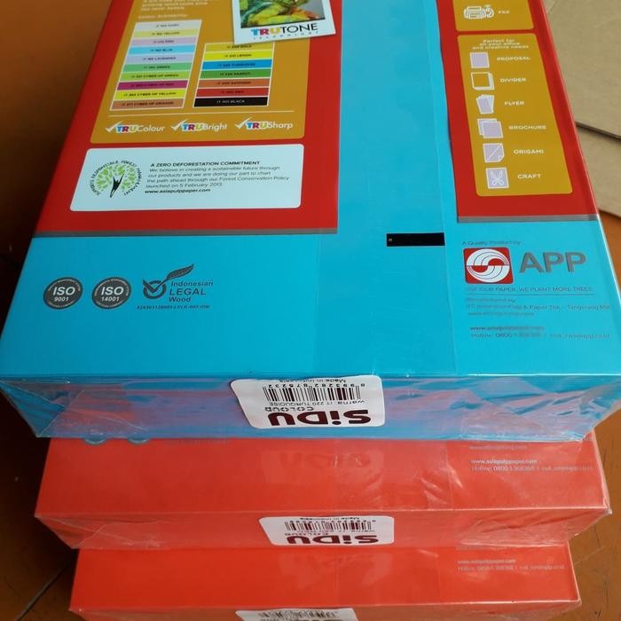 

Pilihan- Sinar Dunia. Kertas Warna A4 80Gsm.