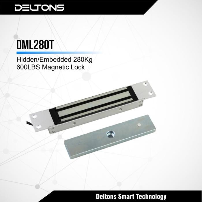 EMBEDDED MAGNETIC LOCK 600LBS HIDDEN EM LOCK PINTU SLIDING 600 LBS