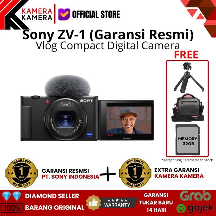 Sony ZV1 / Sony ZV -1 Kamera Vlog Compact Digital Camera