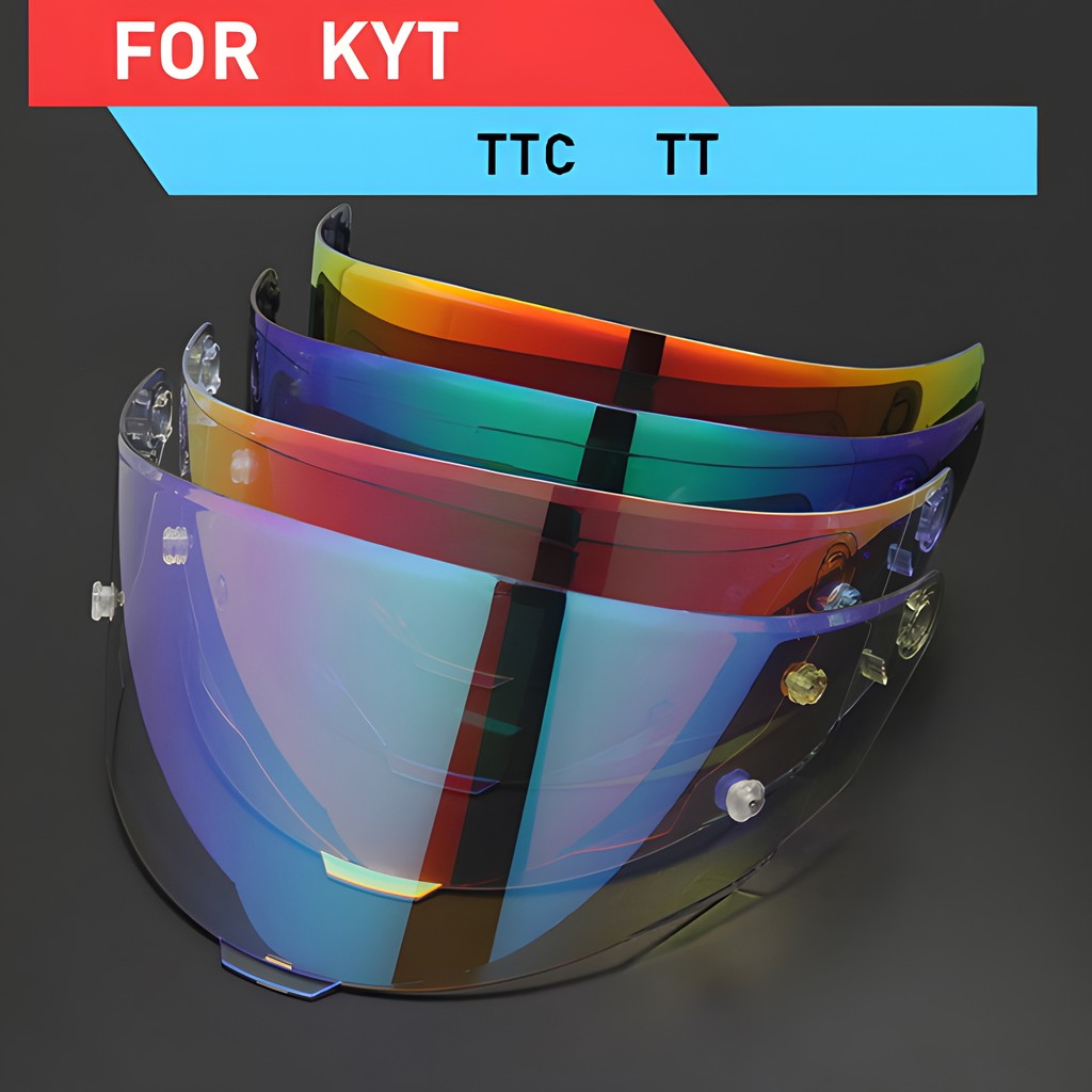 For KYT TT Course Motorcycle Helmet Full Face Helmet Visor Shield