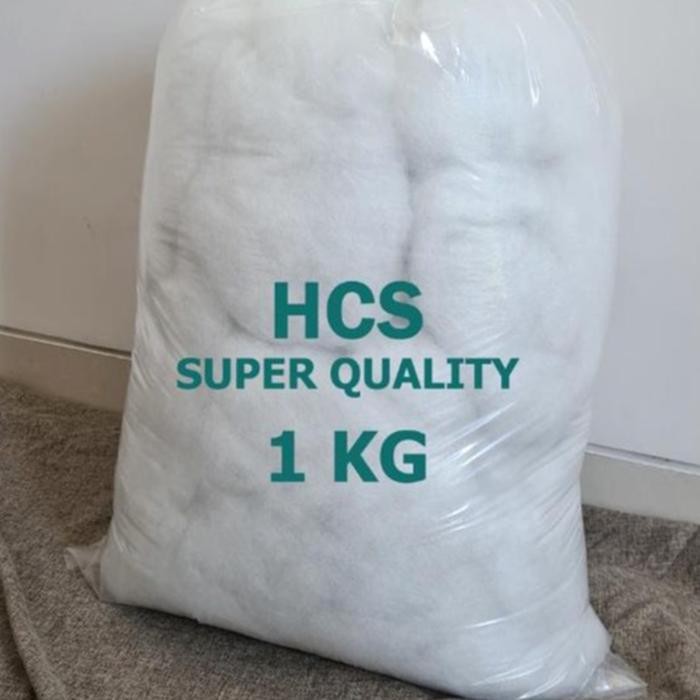 TERMURAH Dakron Silikon Isi Bantal Kiloan Dacron Silicon Isian Boneka Murah 1grm Guling Bed READY