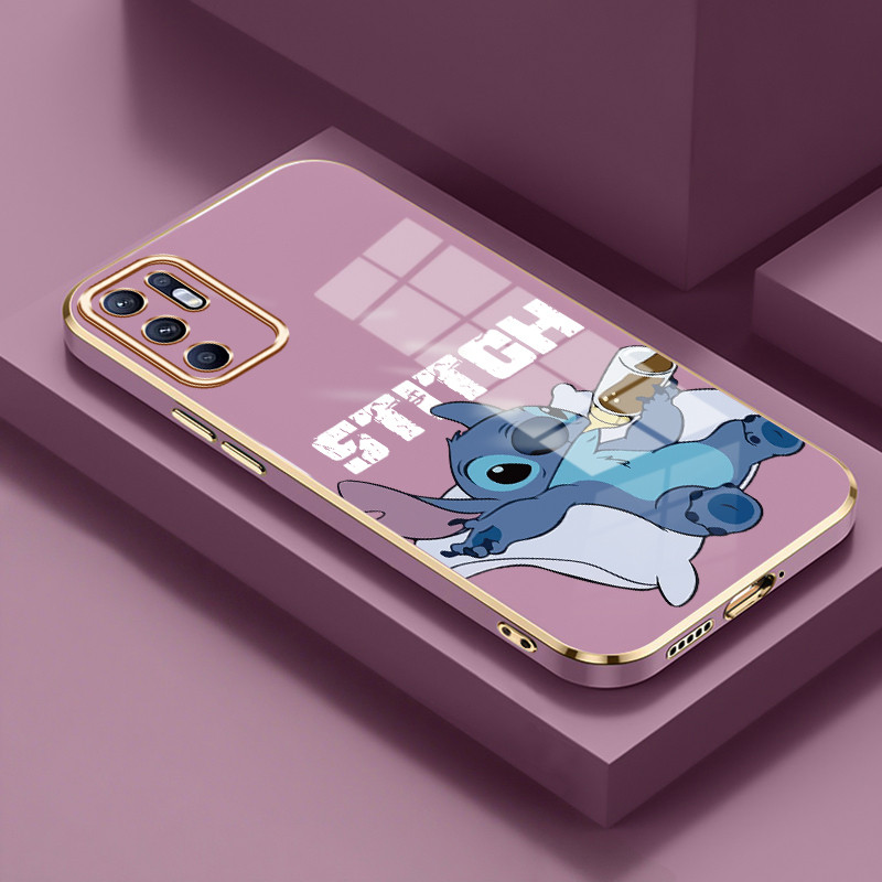 Casing Untuk OPPO Reno 6 4G Reno 6 5G Case Casing HP Softcase silikon Kasing elektroplating mewah an