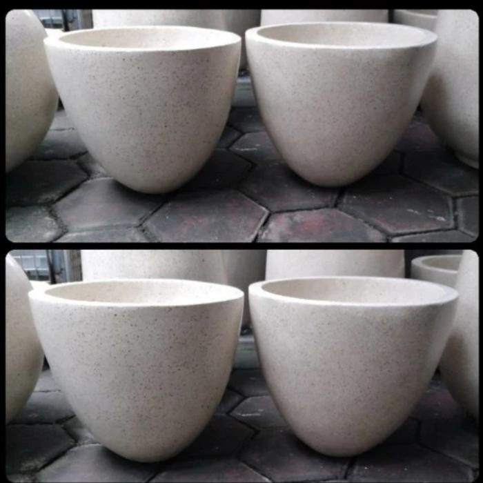 Pot teraso model oval diameter mini 30 cm