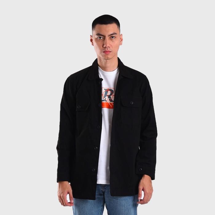 Pilihan- Roughneck Tj023 Black Vale Canvas Jacket