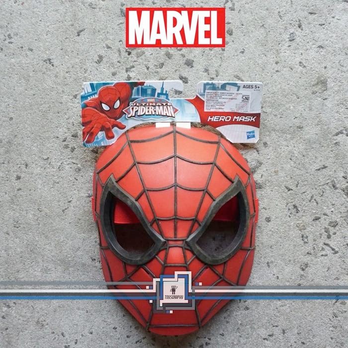 Ultimate Spider Man Hero Mask Hasbro Topeng Spiderman Original