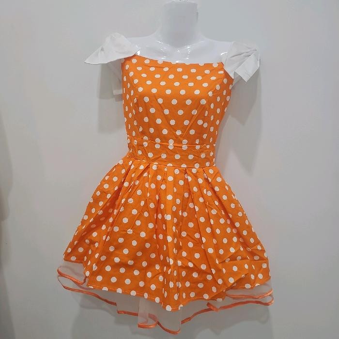 Mini Dress vintage victorian bahan katun