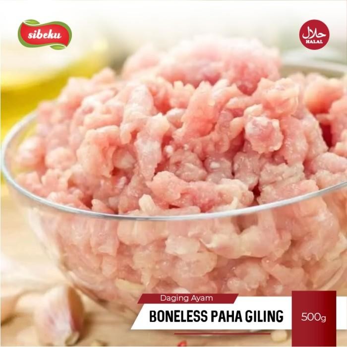 

Pilihan- Boneless Paha Ayam Giling Premium Tanpa Tulang 500 Gram