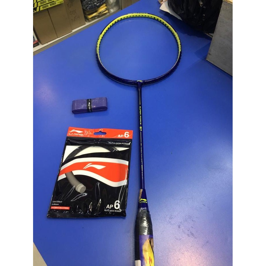 RAKET BADMINTON LINING SUPER FORCE 87 ORIGINAL