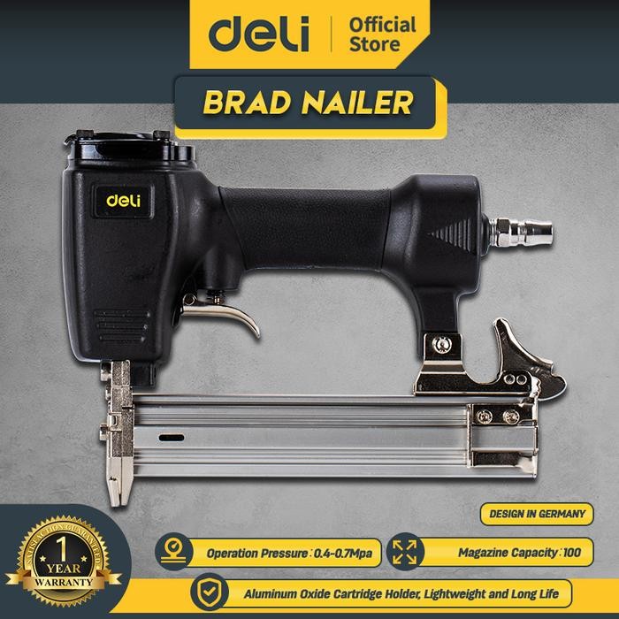 

DELI MESIN PAKU TEMBAK / AIR BRAD NAILER EDL-QDQ-F30B