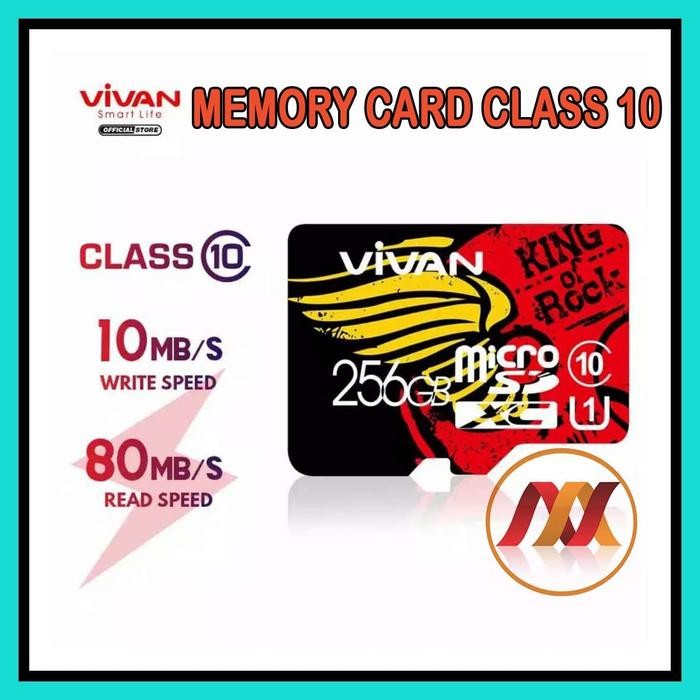 Terbaik Memory Micro Sd 256 Gb Class 10 - Micro Sd 256Gb Vivan Original 100% Ori