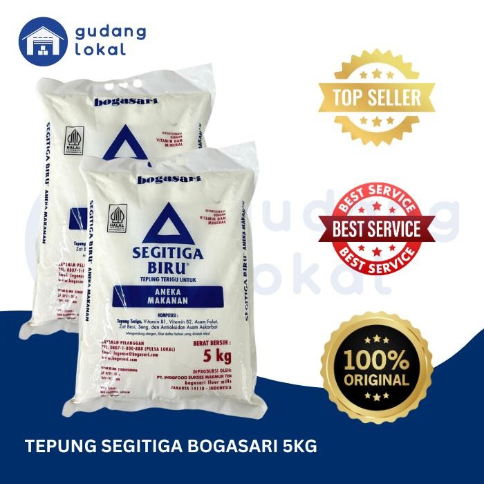 

TERLARIS TEPUNG TERIGU SEGITIGA @5KG READY STOCK