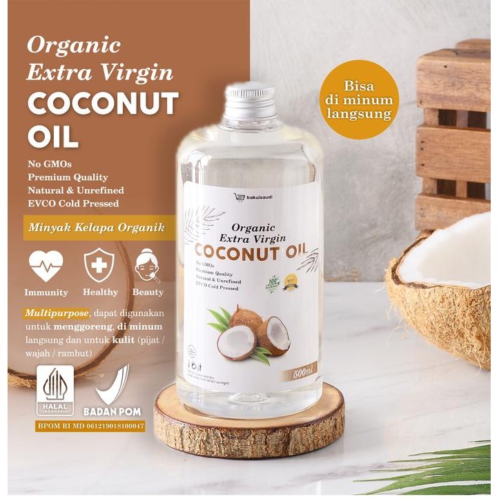 

Pilihan- Organic Extra Virgin Coconut Oil Cold Pressed Evco Minyak Kelapa Asli