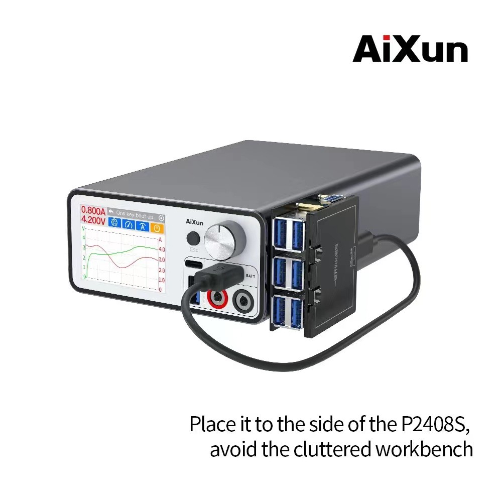 JC AIXUN P2408S 3A Upgraded intelligent regulated power supply Short