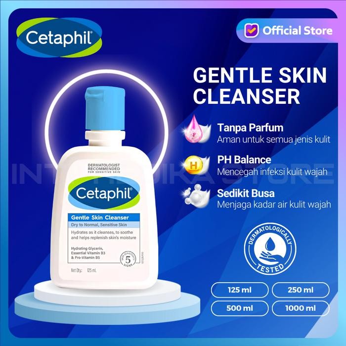 Pilihan- Cetaphil - Gentle Skin Cleanser Sabun Cuci Muka Sabun Cetaphil