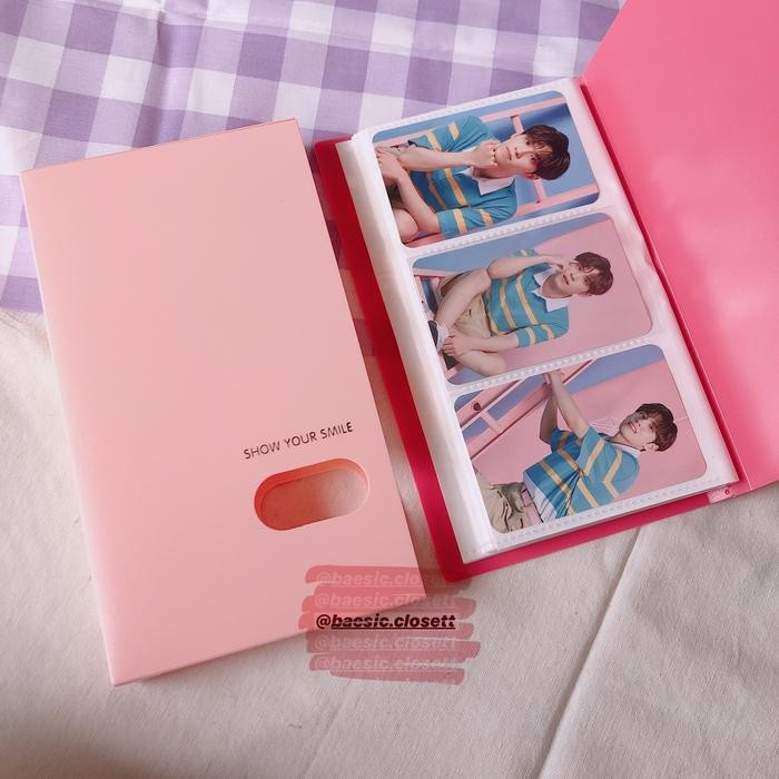 

OJ Album Tempat Photocard Colorful 120 slot organizer pc kpop korea Plastik