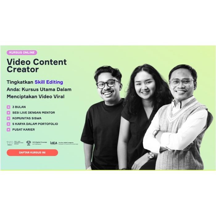 

Video Content Creator - Kursus video content creator on/offline DVD
