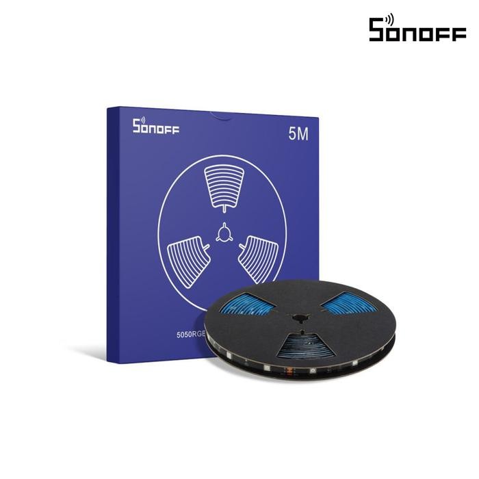 Sonoff Smart LED Strip 5050RGB 2M Wireless LED Strip RGB Smart Lampu Strip Smart Home Automation IOT