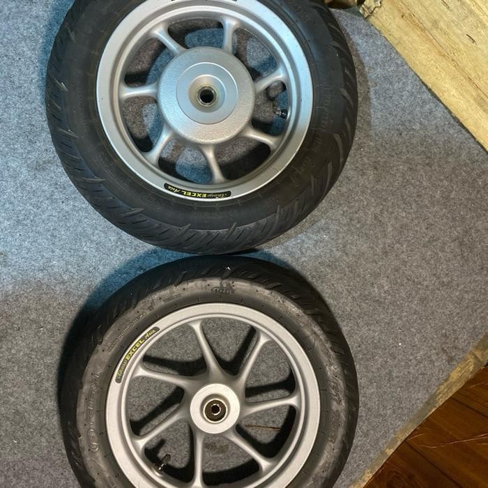 Velg Scoopy ring 12 set ban siap pakai bisa cod