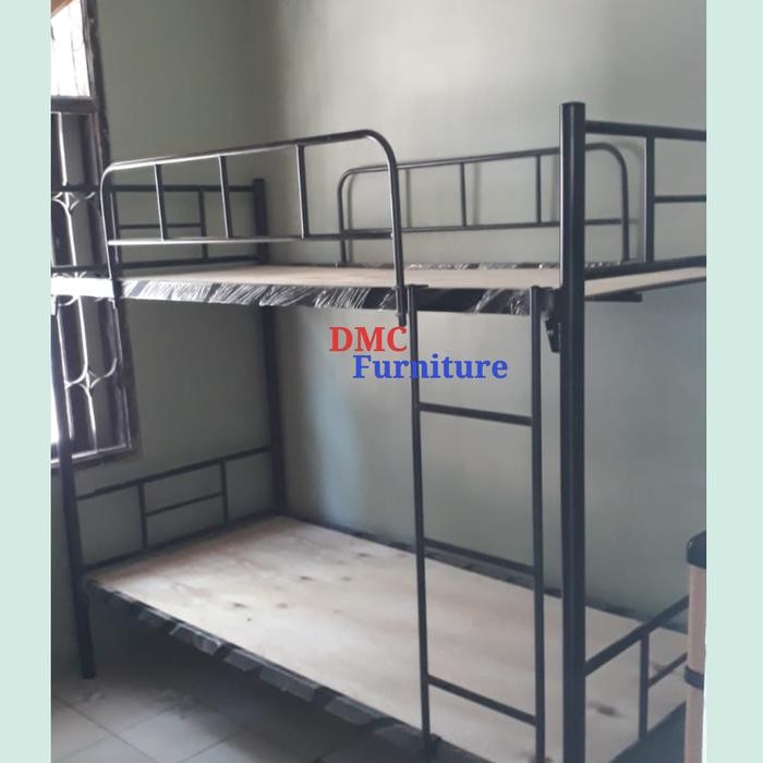 Ranjang tingkat besi Bunkbed Ranjang besi susun 90x200