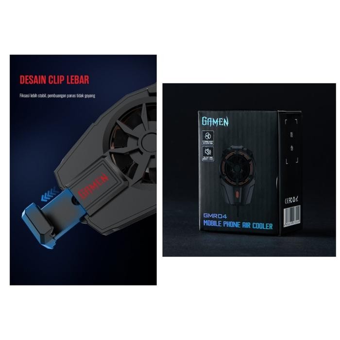 GAMEN GMR04 Fan Cooler Radiator Kipas Pendingin HP Gaming Cooling
