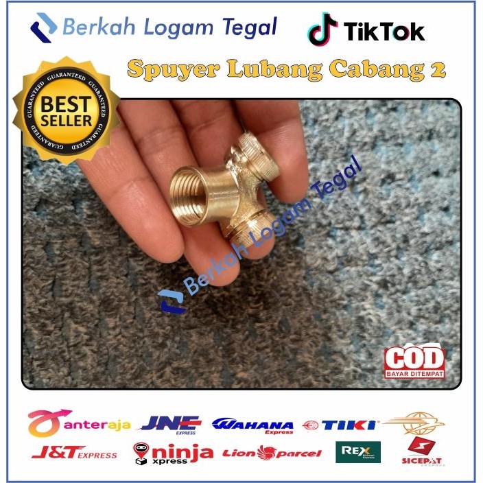 Spuyer / Nozzle Sprayer Rumah Burung Walet Cabang 2 (Dua)