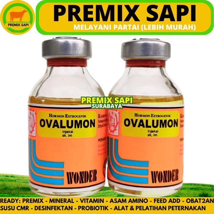OVALUMON 20 ml WONDER - Obat Hewan Ternak