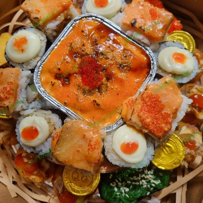 Sushi Birthday Cake Regular Pasti Diskon