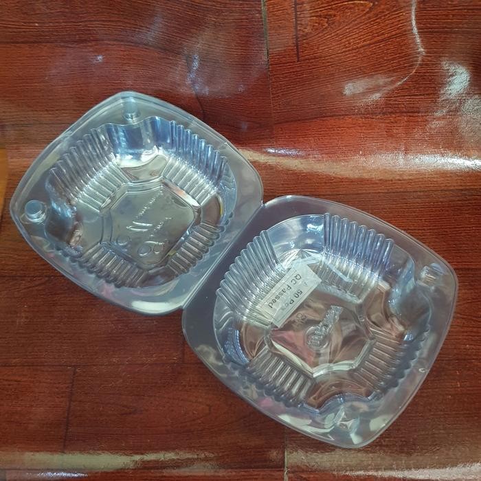 Plastik Mika Burger Mega HB 01 isi 50pcs / Mika Donat / Roti