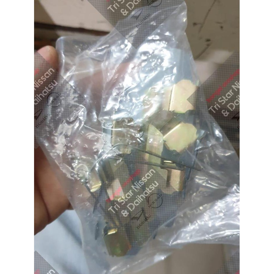 Jual Oem Plat Dan Kawat Kampas Rem Brake Pad Depan Grand Livina L10 / L11