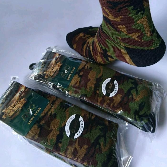 kaos kaki loreng/PDL/PDH kaos kaki tebal loreng pria dewasa terlaris