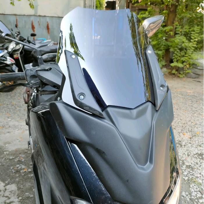 Frame Kedok Windshield Nmax Baru Model T-Max. Tameng Kaca Visor Depan Nmax New Model Tmax