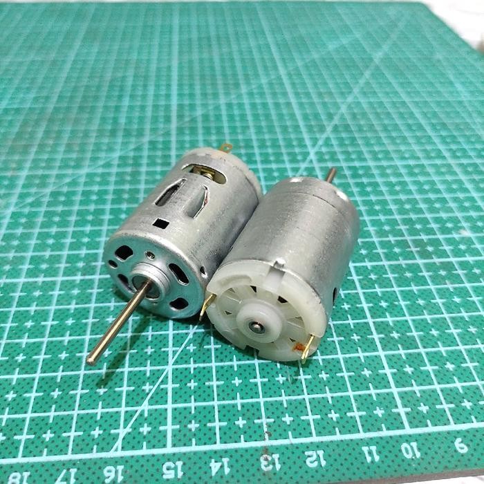 MJ DINAMO DC MOTOR RS385 DC MOTOR HIGH SPEED 9800 - 15000 RPM RS385 AS PANJANG