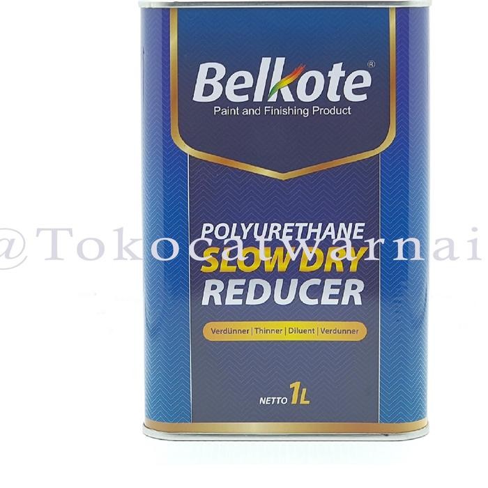 BELKOTE THINNER SLOW DRY - THINNER BELKOTE - THINNER PU 1 LITER, PENGENCER CLEAR COAT DAN CAT
