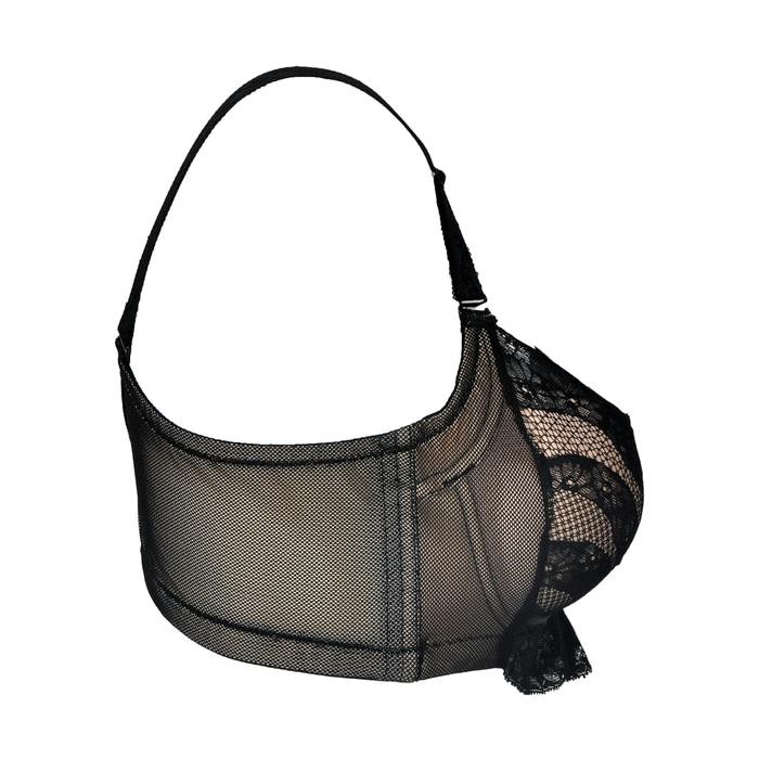 OFR3  Cynthia Bra 3/4 Cup Busa Tebal Tiller Kait 3 Ada Kawat - Hitam