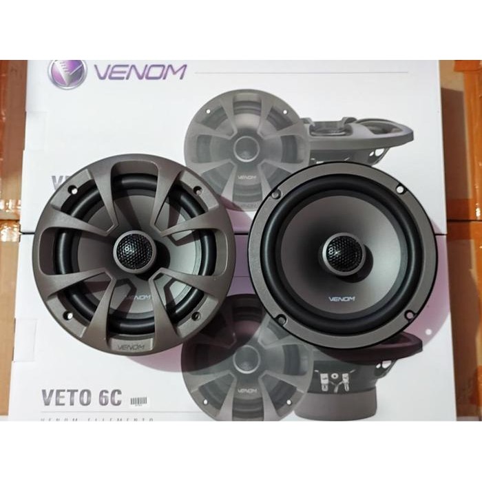 SPEAKER COAXIAL VENOM VETO 6C 6.5INCH