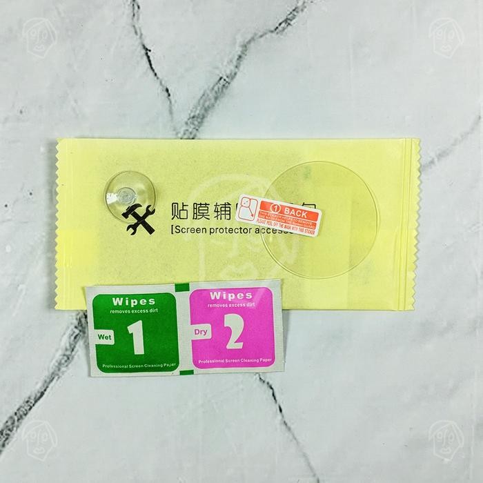 Universal Tempered Glass Bulat Jam Tangan Smartwatch 23-46mm Protector