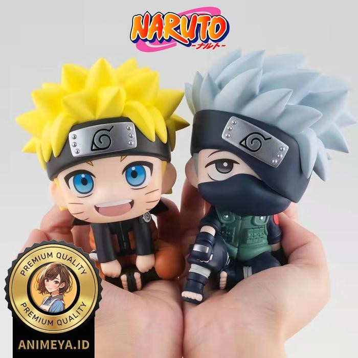 Ready Action Figure Naruto Kakashi Sasuke Itachi Chibi Kawaii Konoha Ninja Koleksi Patung Anime
