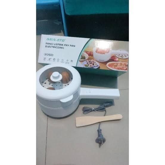 Minato Panci Listrik Multifungsi / Warmer Steamer Cooker M-P600