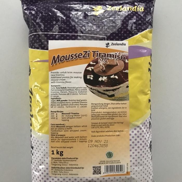 instanChatsaja- Zeelandia - Moussezi Tiramisu Premix (1Kg)