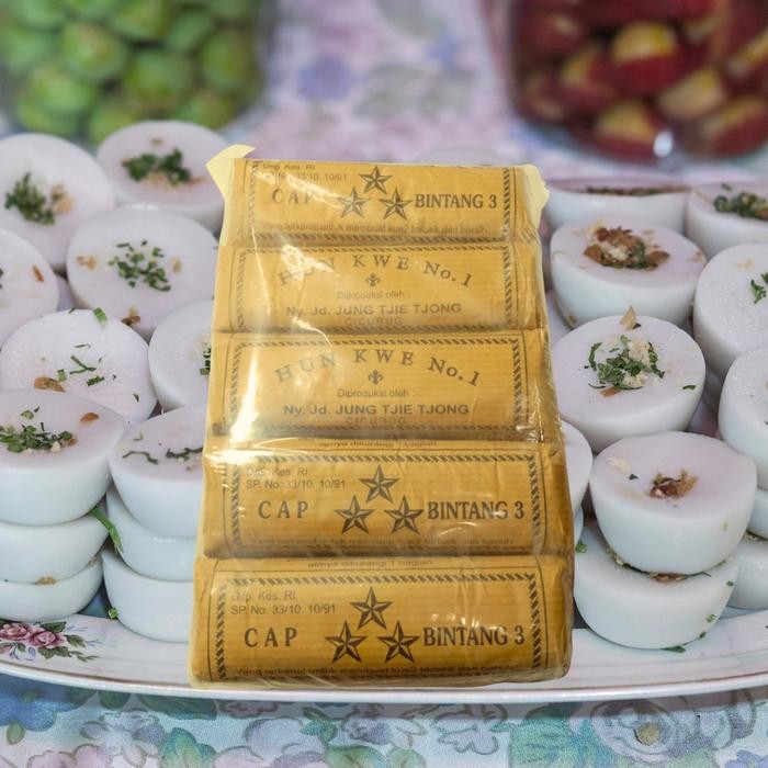 instanChatsaja- Tepung Hun Kwe Cap Tiga Bintang Asli 10 Pcs
