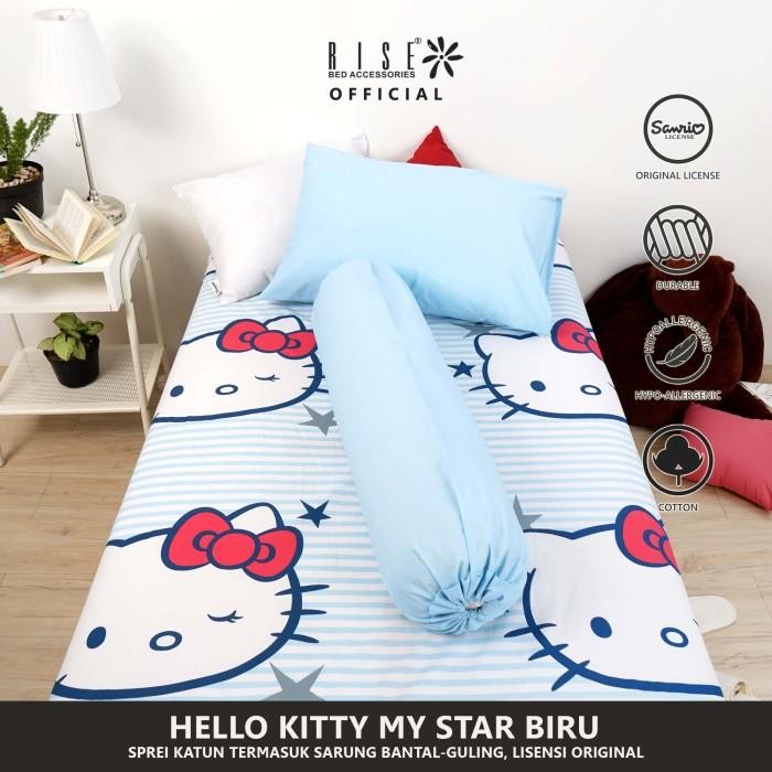TERLARIS Rise Sprei Hello Kitty My Star Special Sanrio Lisence READY STOCK